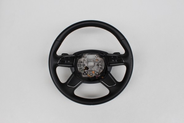 Audi A8 4H Lenkrad Leder Multifunktion 4H0419091E MFL beheizbar Tiptronic MFL
