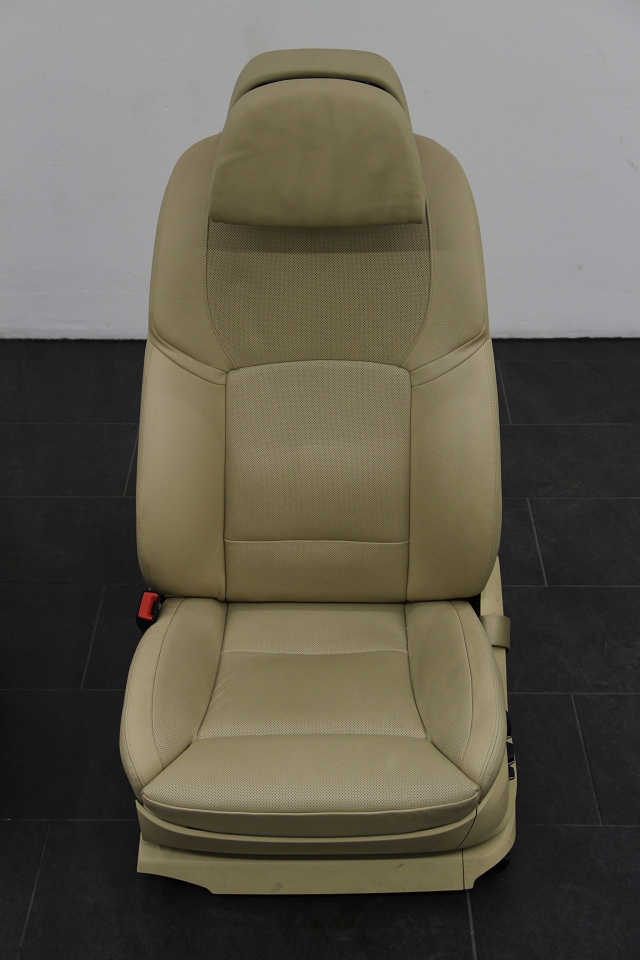 BMW 5er F10 Innenausstattung Leder Sport Sitze Aktivsitze klimatisiert SHZ  beige, Komplette Garnituren - Leder, Innenausstattungen & Sitze, Interieur