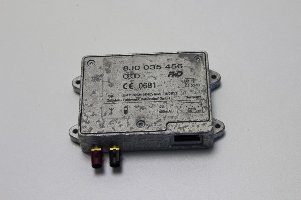 Audi A3 A4 Antennenverstärker 8J0035456 Signal Verstärker Mobilfunk UMTS GSM MMC