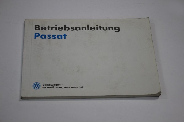VW Passat B3 Betriebsanleitung Bedienungsanleitung Handbuch Anleitung 1990