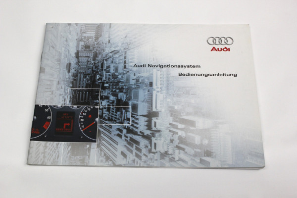 Original Audi A8 4D D2 Navigationssystem Bedienungsanleitung Anleitung Handbuch