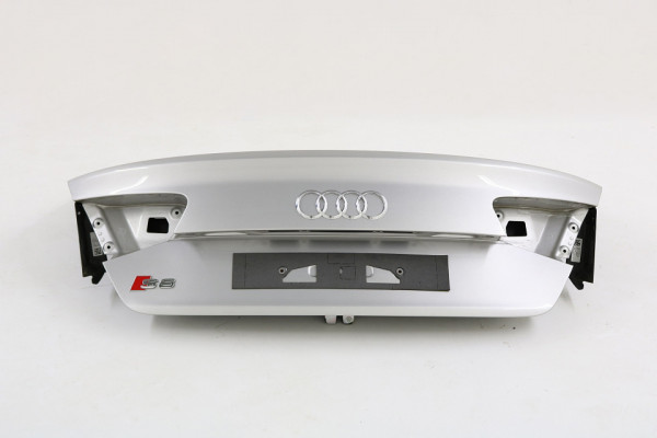Audi A8 4H Heckklappe 4H0827023B Klappe hinten Kofferraumdeckel LX7T silber