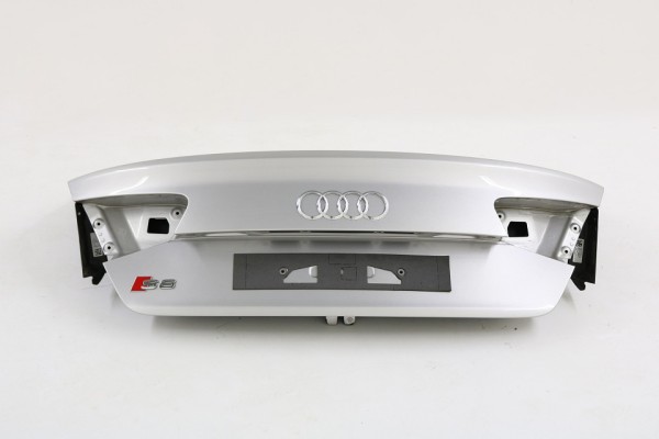 Audi A8 4H Heckklappe 4H0827023B Klappe hinten Kofferraumdeckel LX7T silber