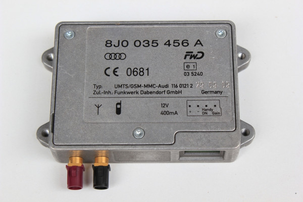 Audi A4 A5 A6 Antennenverstärker 8J0035456A Signalverstärker Mobilfunk Compenser