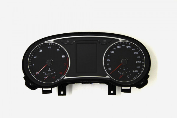 Audi A1 8X Facelift Tacho Kombiinstrument FIS Benzin 8XA920930 MFA 203 km