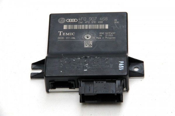 Audi A6 4F A8 Q7 4L Gateway Steuergerät 4F0907468 Diagnose Interface Datenbus