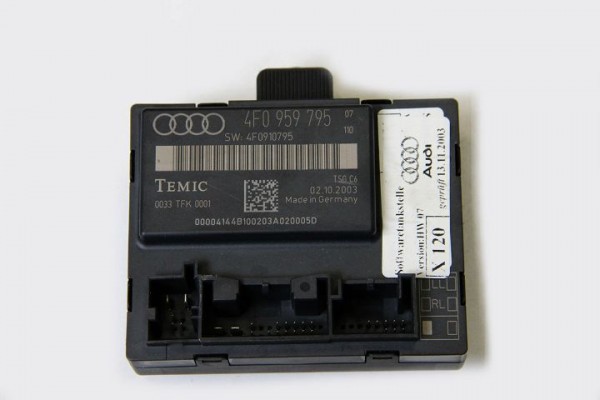 Audi A6 4F Türsteuergerät 4F0959795 Steuergerät hinten links Tür