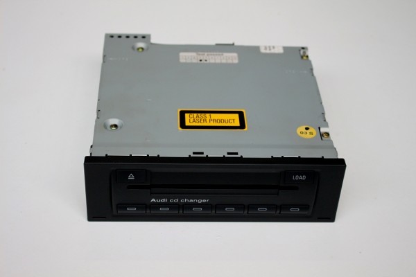 Original Audi A3 8P A4 8E TT 8J CD Wechsler 6-fach 8E0035111D CD Changer RNSE