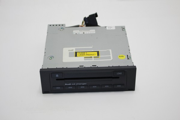 Original Audi A3 8P A4 8E TT 8J CD Wechsler 6-fach 8E0035111D CD Changer RNSE