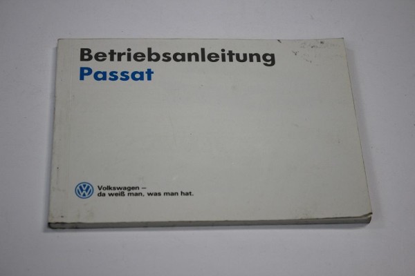 VW Passat B3 Betriebsanleitung Bedienungsanleitung Handbuch Anleitung 1990