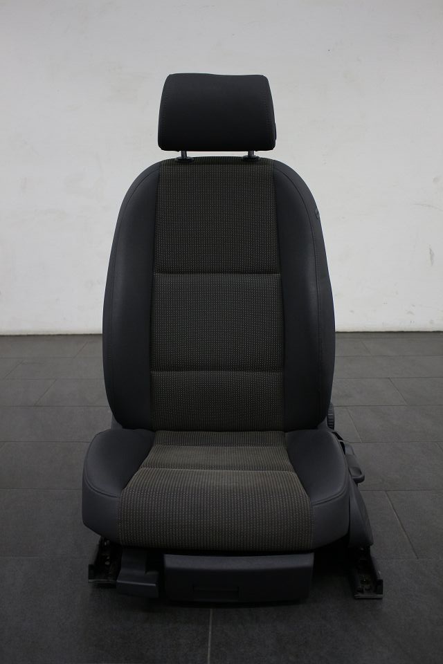 Audi A6 4F Frontsitze Sitze vorne Vordersitze Sitzheizung Leder Stoff  schwarz, Sitze, Innenausstattungen & Sitze, Interieur