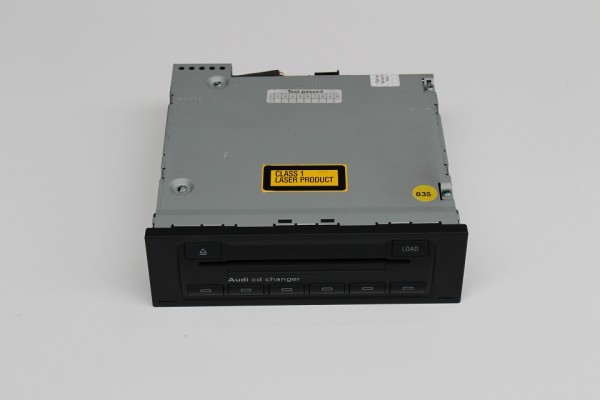 Original Audi A3 8P A4 8E TT 8J CD Wechsler 6-fach 8E0035111D CD Changer RNSE