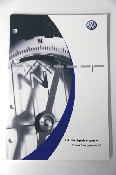 Original VW Radio Navi S2 Bedienungsanleitung BDA Anleitung Handbuch Deutsch
