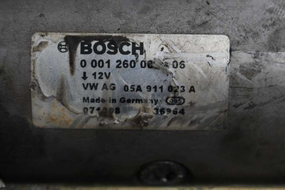 Original Audi Q7 4L Anlasser 05A911023A starter 6.0 TDI Diesel 12 