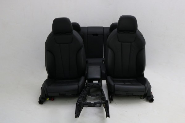 Original Audi A5 F5 Coupe Innenausstattung Leder Sport Sitze SHZ MAL  schwarz, Komplette Garnituren - Leder, Innenausstattungen & Sitze, Interieur