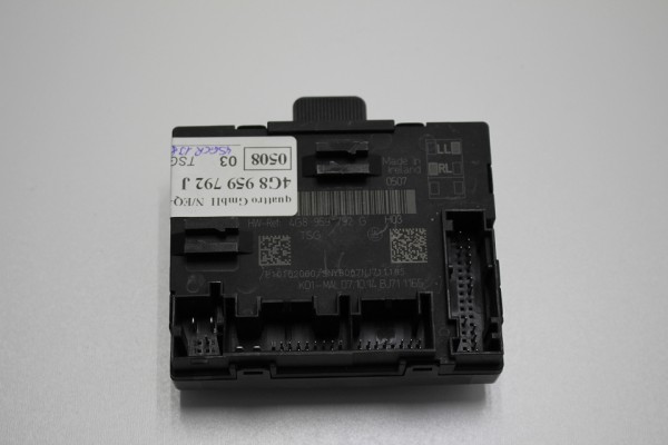 Original Audi A6 A7 R8 Türsteuergerät Beifahrertür 4G8959792J Steuergerät Tür